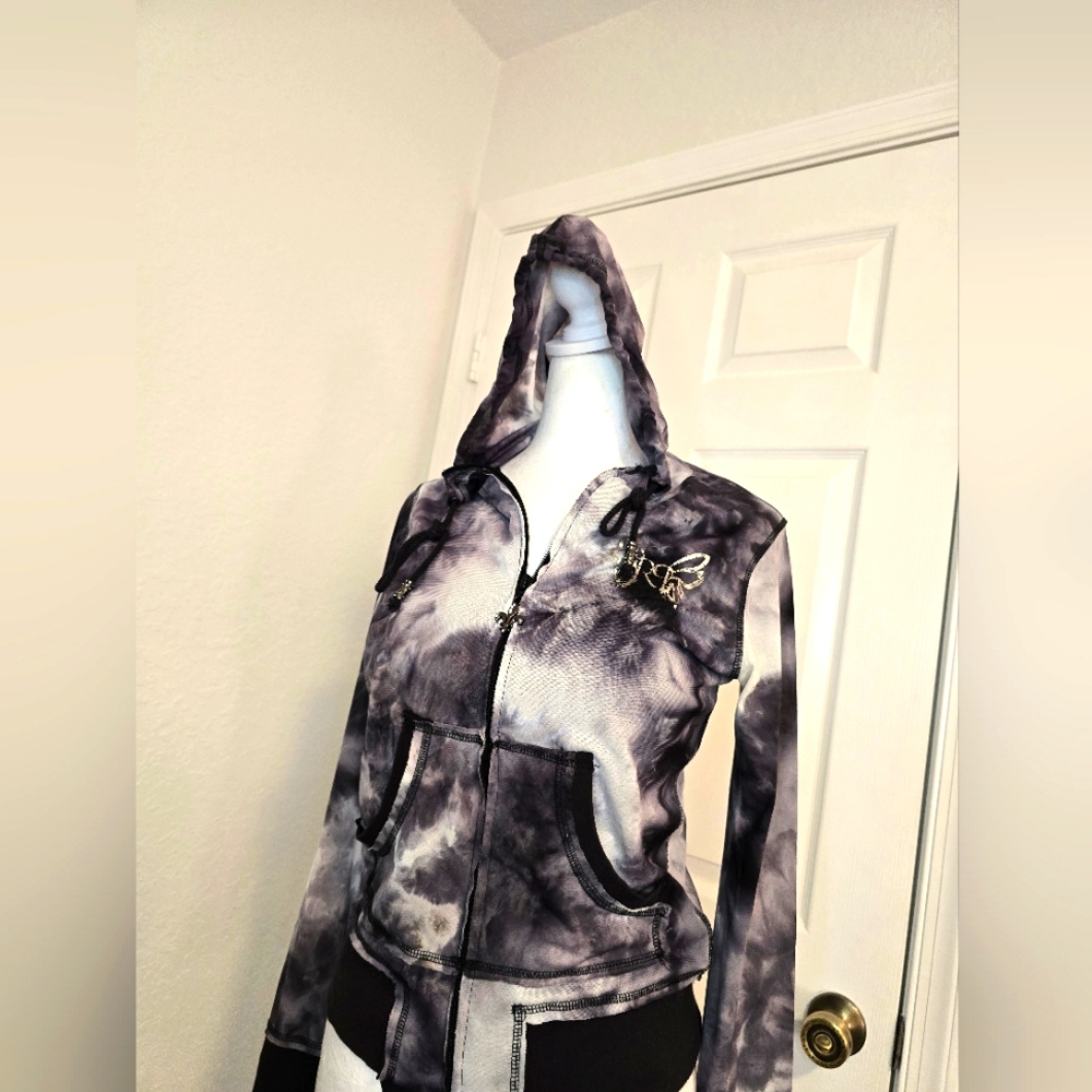 Royal Plush Tie-Dye Vintage Hoodie. Size M